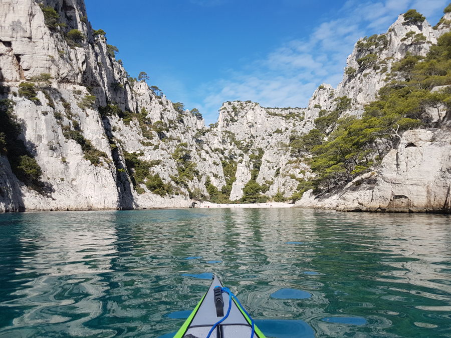 calanque marseille canoe