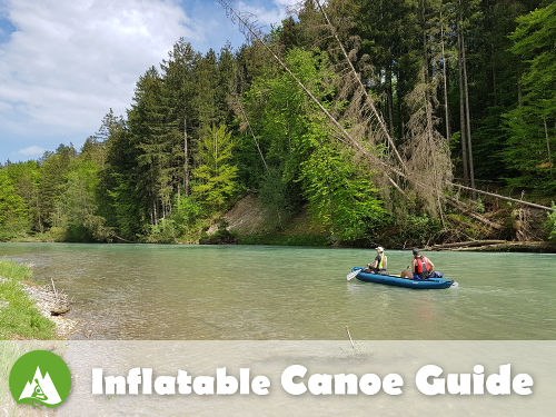 inflatable canoe river