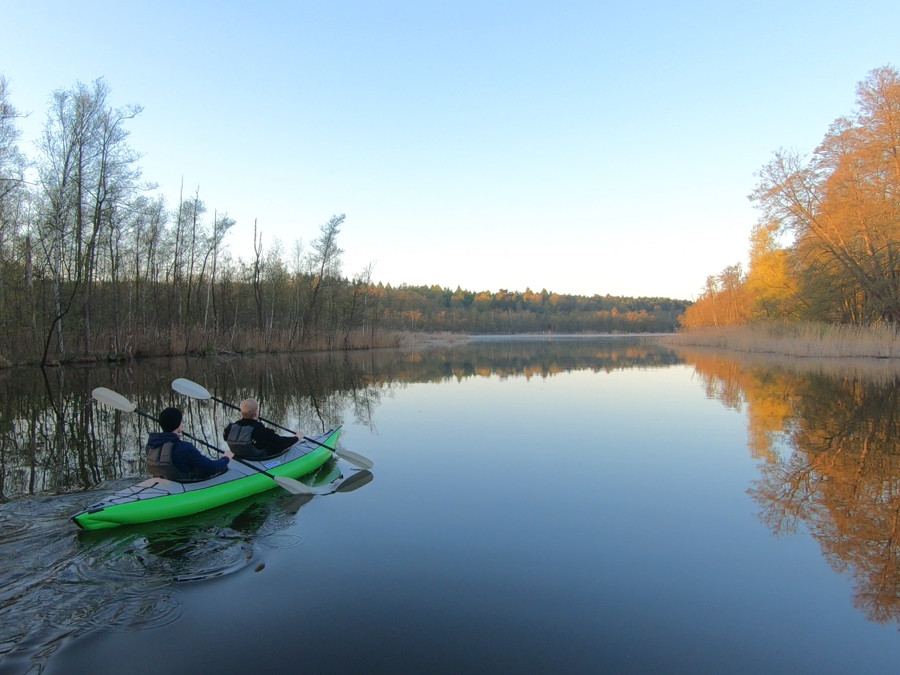 paddling air kayak