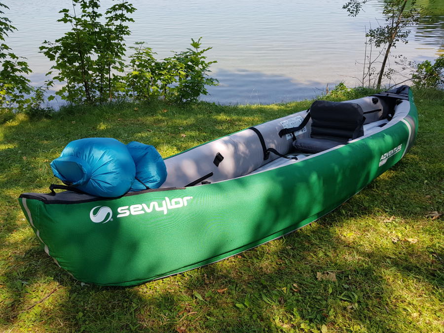 Sevylor Adventure Plus with luggage