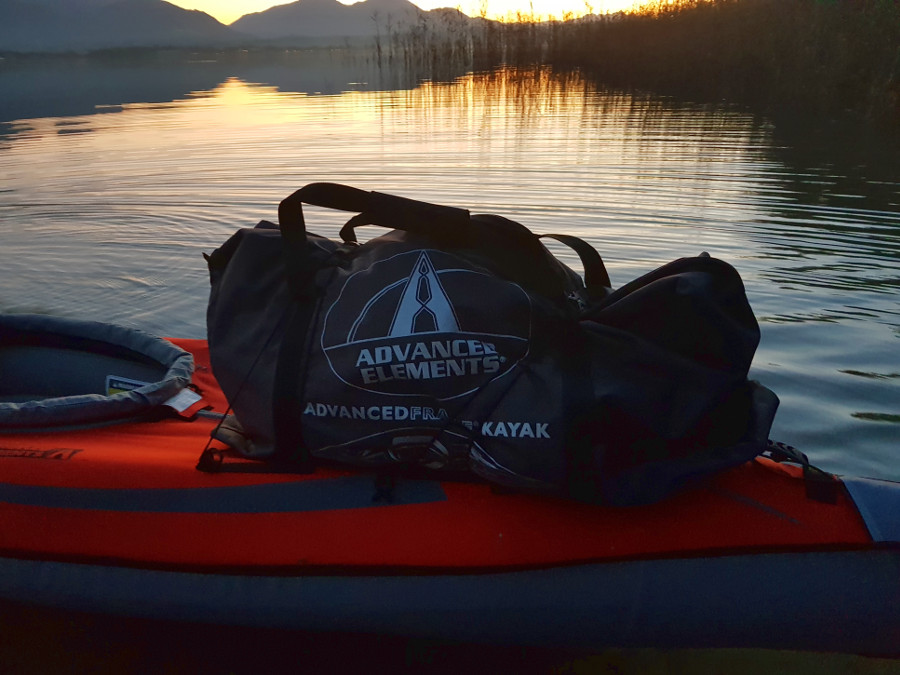 advancedframce tandem kayak luggage