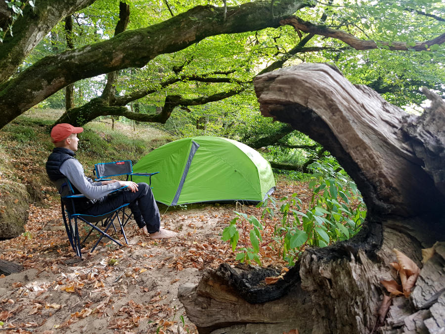 canoe tour camping