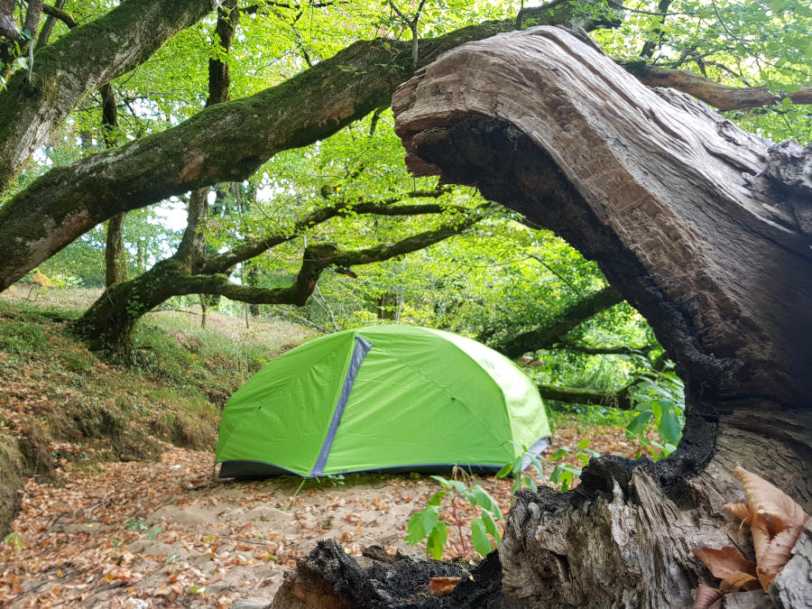 wild camping france
