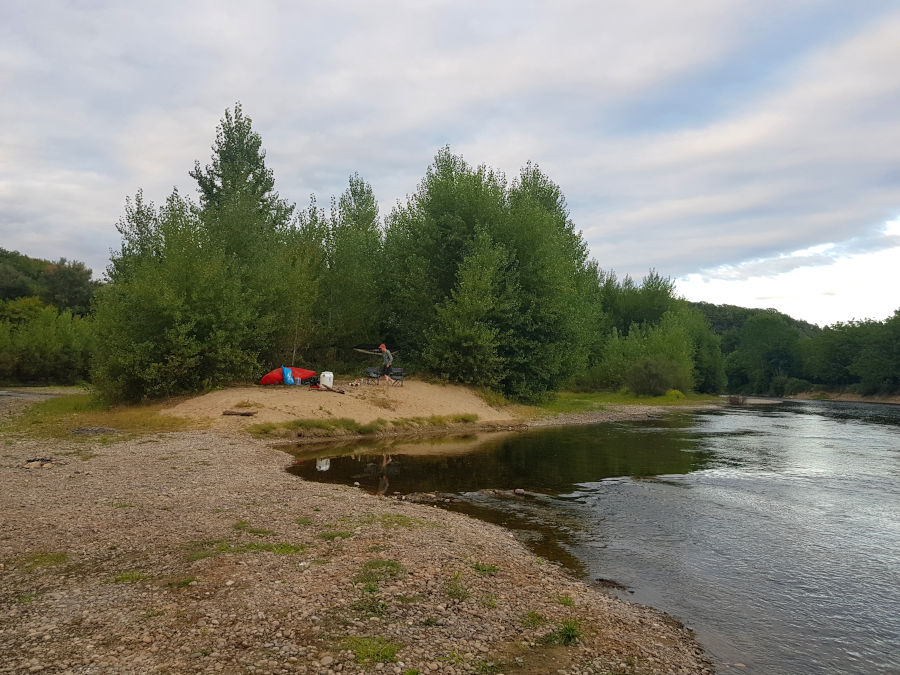 canoe camping