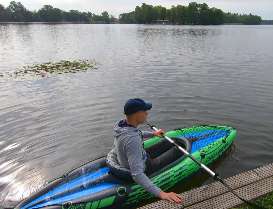 challenger k1 paddling