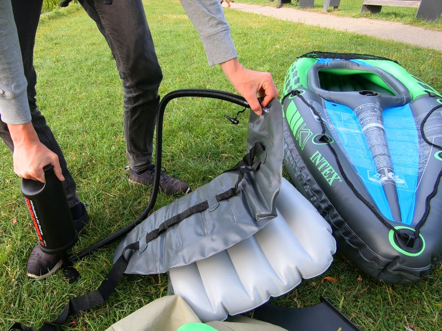 inflatable kayak seat