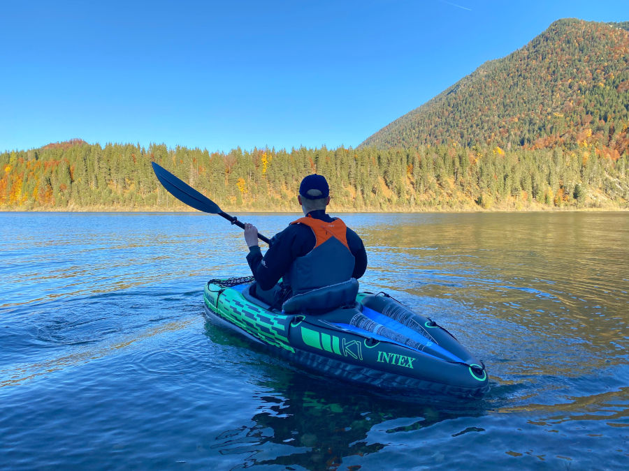 intex challenger kayak experience review