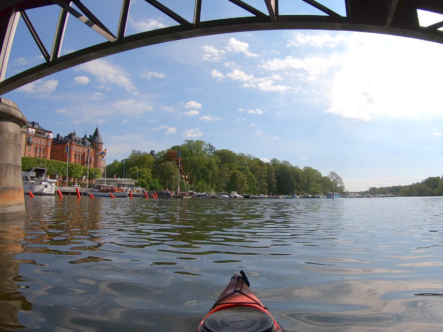 kayaking djurgarden