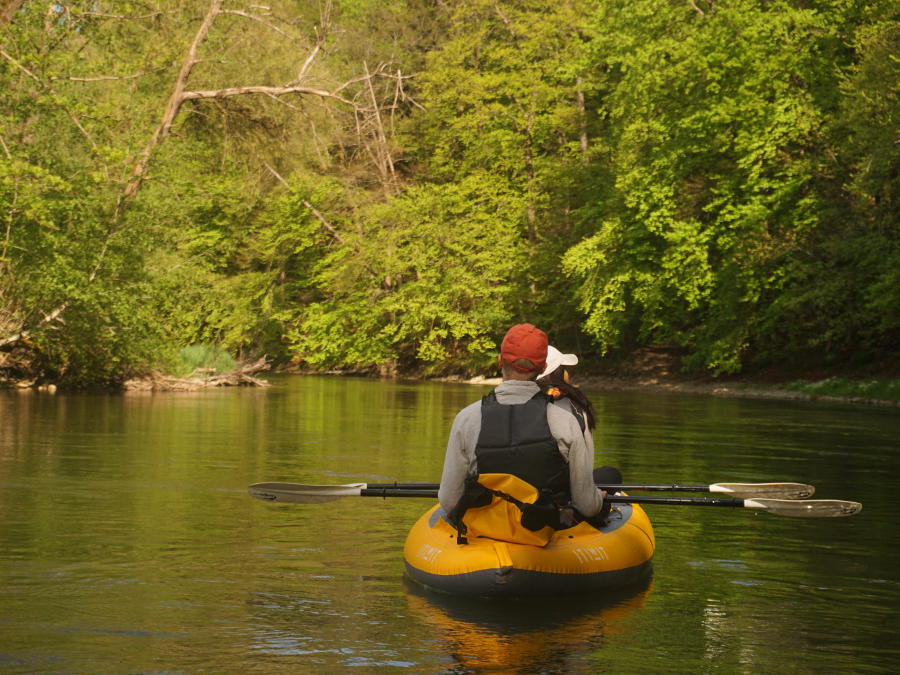 decathlon itiwit x100+ kayaking