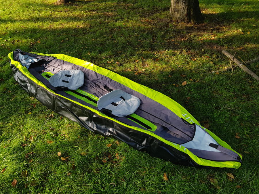 itiwit decathlon kayak setup