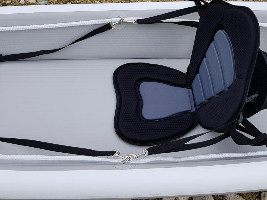 kayak with full drop-stitch floor