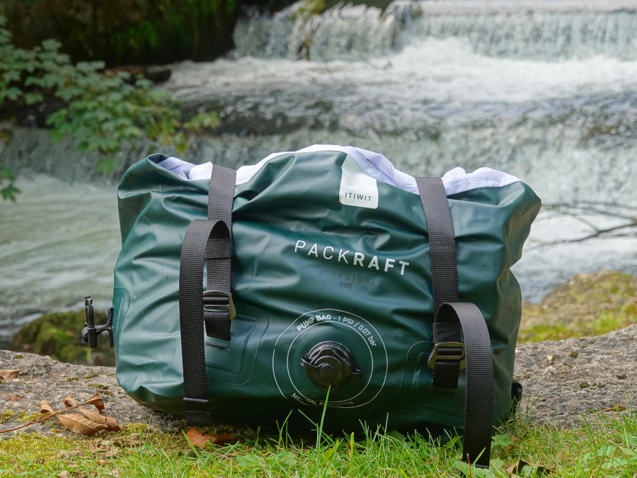 itiwit packraft dimensions folded