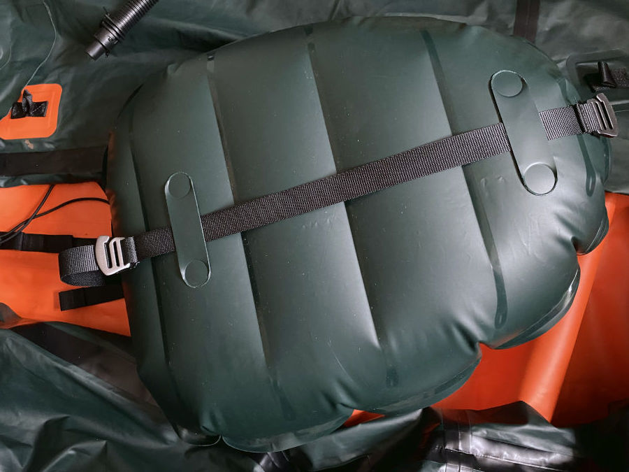 itiwit packraft seat modification