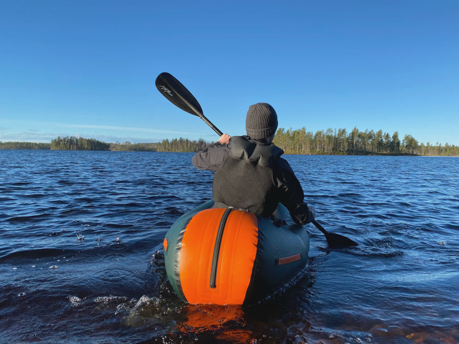 reviewing decathlon packraft