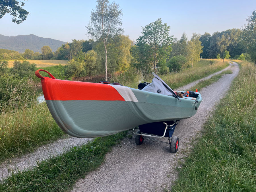 itiwit canoe decathlon transport