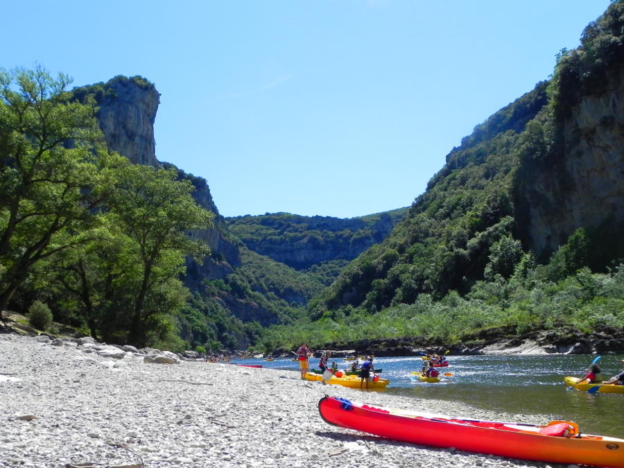 ardeche kayaking