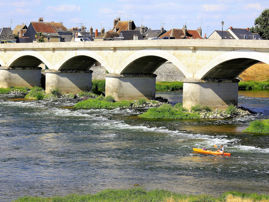 canoeing tour loire