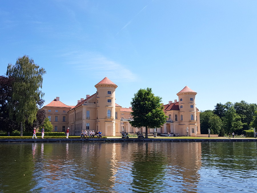 castle rheinsberg brandenburg kayak tour