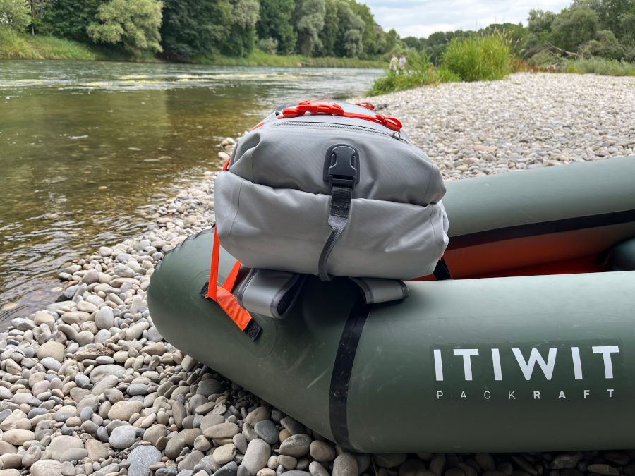 itiwit packraft 100 fixed gear backpack