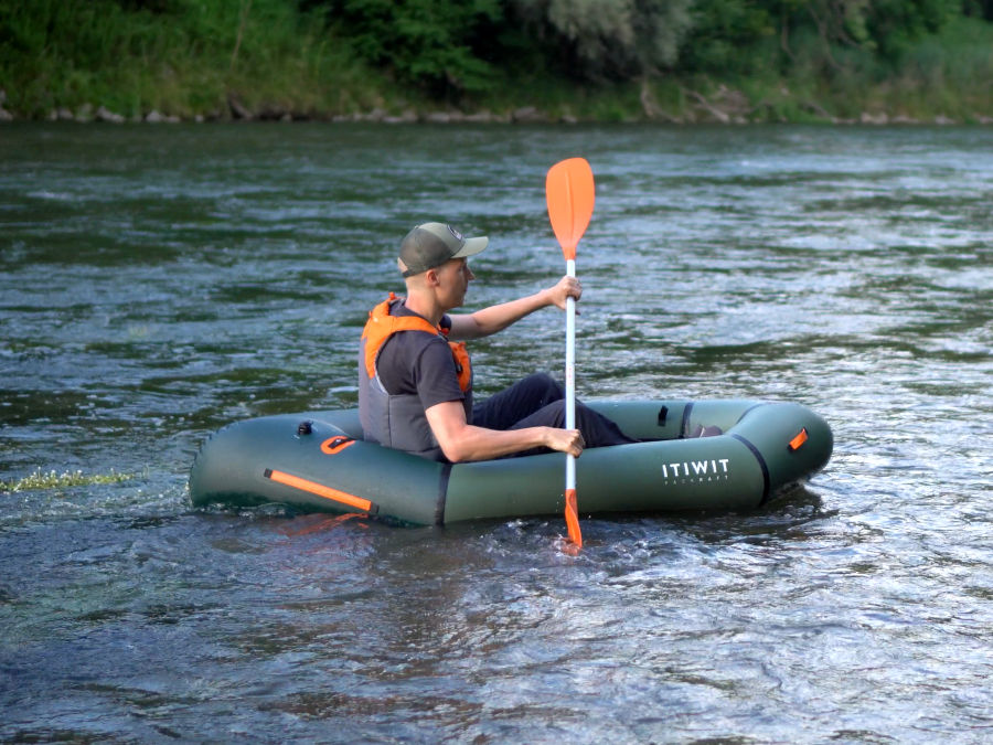 itiwit packraft 100 review river tour