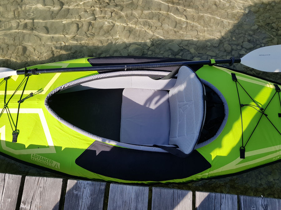 ultralite kayak entry