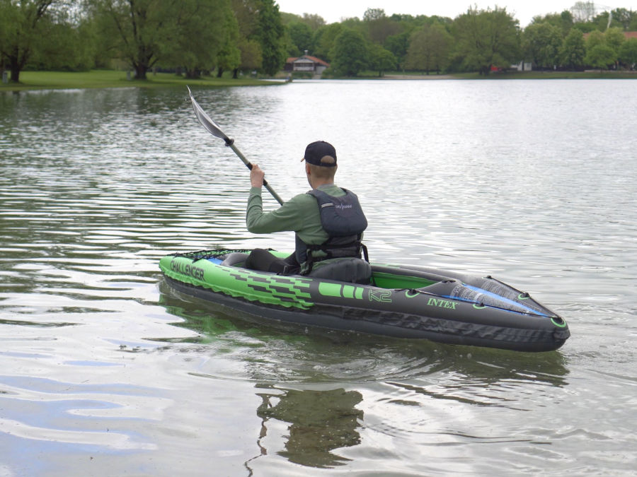 intex challenger k2 kayak review solo