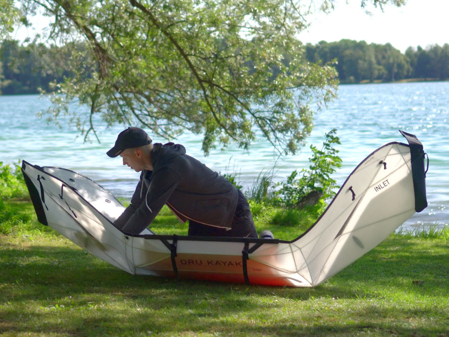 origami oru kayak dismantling